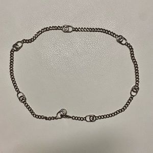 Michael Kors Silver Chain Belt